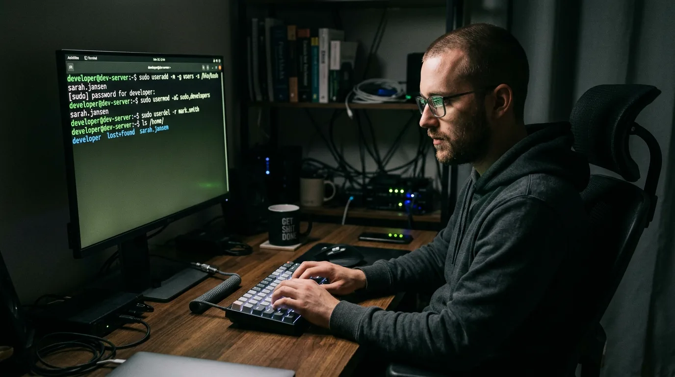Linux User Management — adduser, Groups, sudo and SSH Keys