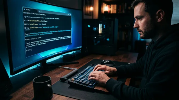 How I Use Claude to Write PowerShell Scripts in 30 Seconds